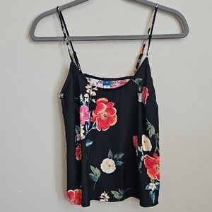Old Navy Black and Red Sleeveless Camisole